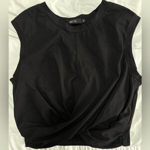 Black Sleeveless Top